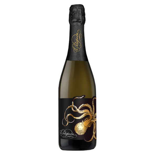Octopoda Prosecco Brut DOC - 750 mL - 750ML - Glass