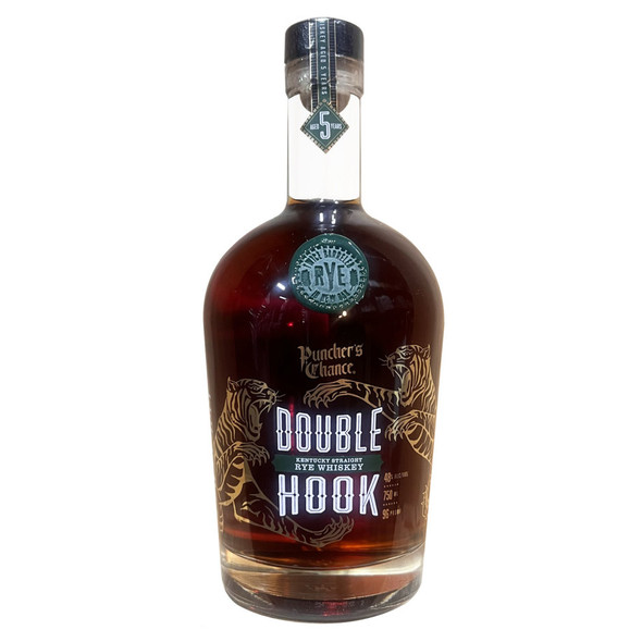 Puncher's Chance Double Hook Rye Whiskey - 750 mL - 750ML - Glass