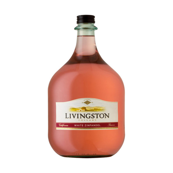 Livingston Cellar White Zinfandel - 3.0 L - 3.0L - Glass