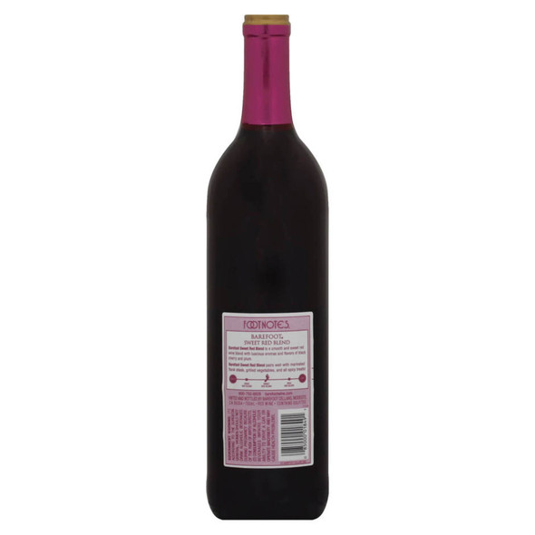 Barefoot Sweet Red - 750 mL - 750ML - Glass