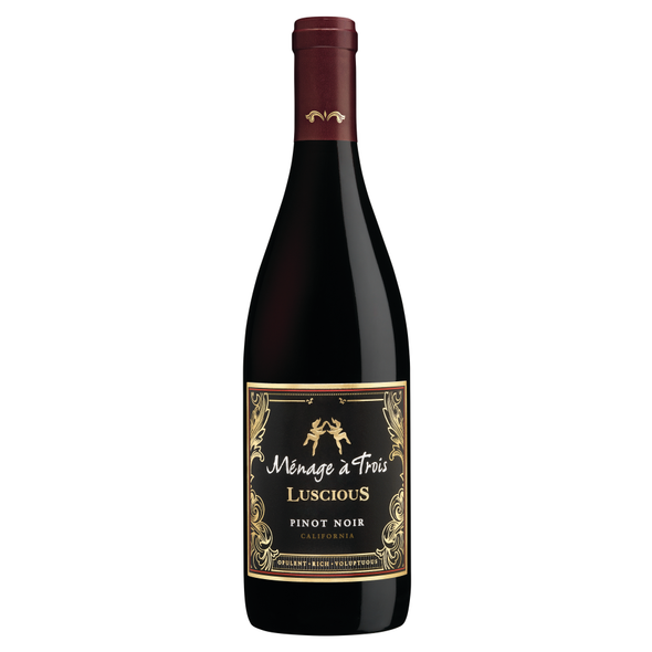 Menage A Trois Luscious Pinot Noir - 750 mL - 750ML