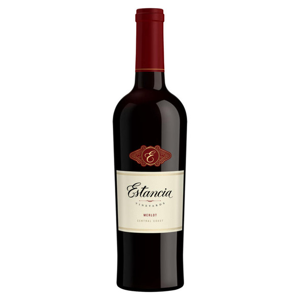 Estancia Merlot - 750 mL - 750ML - Glass