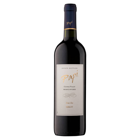 Papi Merlot - 750 mL - 750ML - Glass