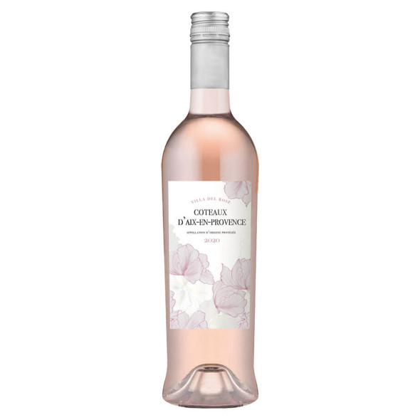 Villa Del Rose Coteaux d'Aix en Provence - 750 mL - 750ML - Glass