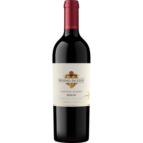 Kendall-Jackson Vintner's Reserve Merlot - 750 mL - 750ML - Glass