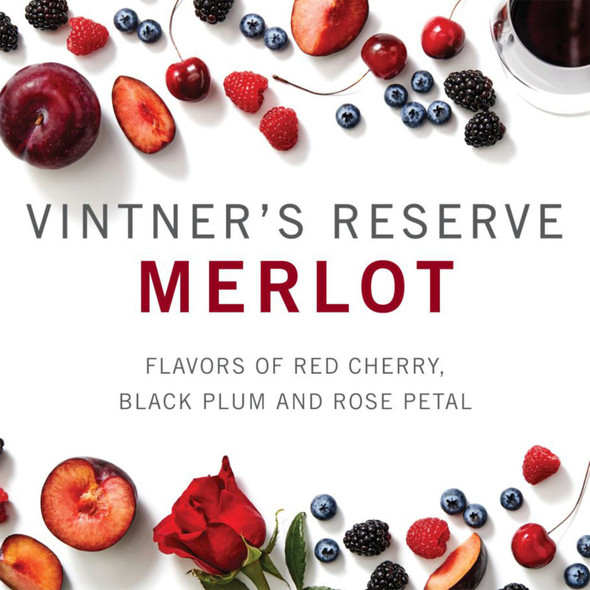 Kendall-Jackson Vintner's Reserve Merlot - 750 mL - 750ML - Glass