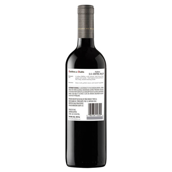 Concha Y Toro Casillero De Diablo Malbec - 750 mL - 750ML - Glass