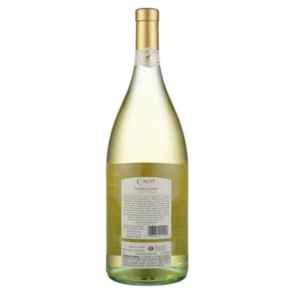 Cavit Oak Zero Chardonnay - 1.5 L - 1.5L - Glass