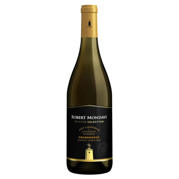 Robert Mondavi Private Selection Bourbon Barrel Chardonnay - 750 mL - 750ML - Glass