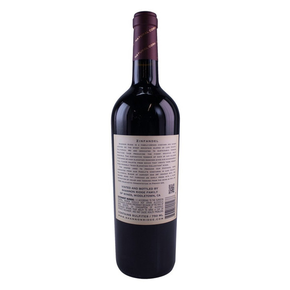 Shannon Ridge High Elevation Zinfandel - 750 mL - 750ML - Glass