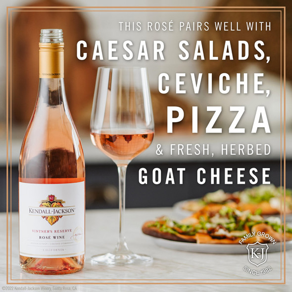 Kendall-Jackson Vintner's Reserve Rose - 750 mL - 750ML - Glass