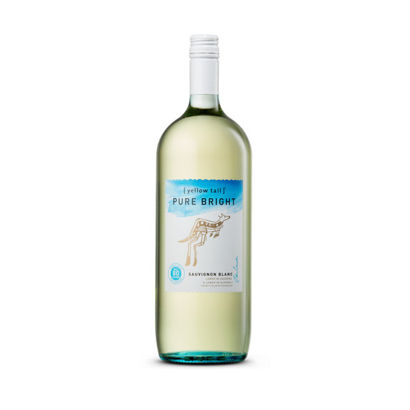 Yellow Tail Pure Bright Sauvignon Blanc - 1.5 L - 1.5L - Glass