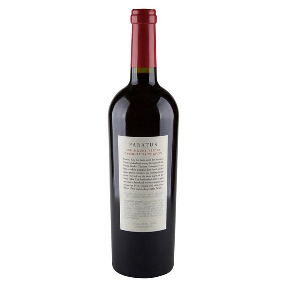 Paratus Mount Veeder Cabernet Sauvignon - 750 mL - 750ML - Glass Paratus Mount Veeder Cabernet Sauvignon - 750 mL - 750ML - Glass