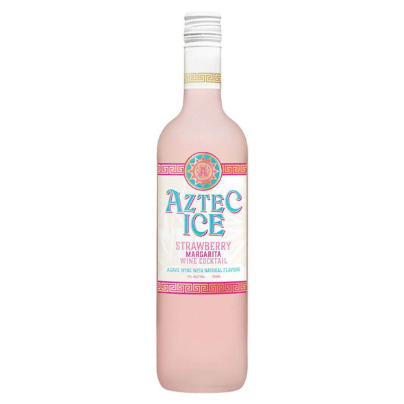 Aztec Ice Strawberry Margarita Wine Cocktail - 750 mL - 750ML - Glass Aztec Ice Strawberry Margarita Wine Cocktail - 750 mL - 750ML - Glass