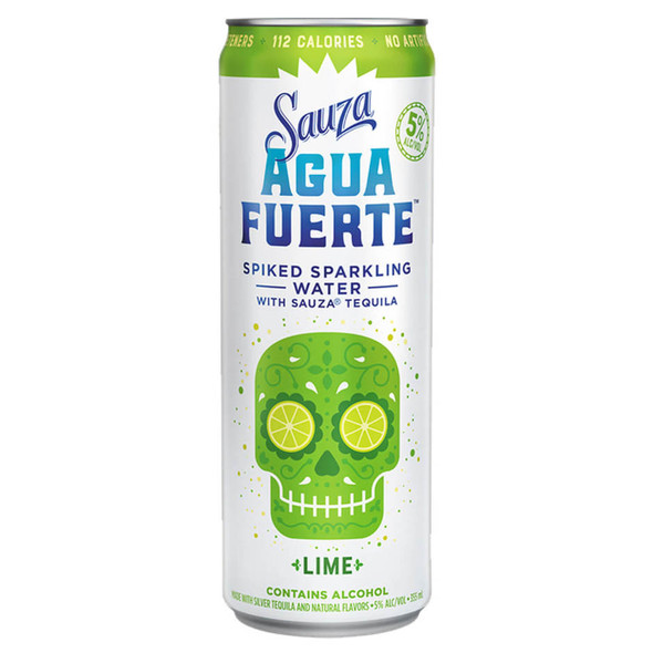 Sauza Agua Fuerte Lime Premixed Cocktail - 355 mL - 4-PK