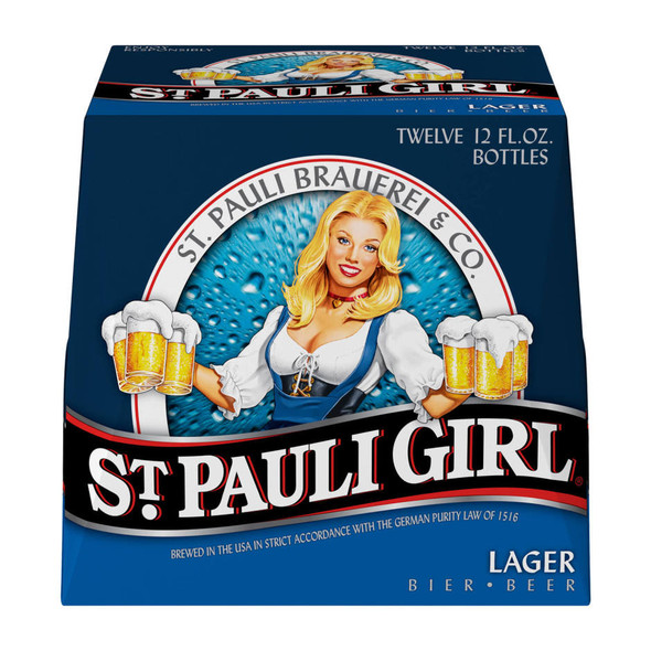 St Pauli Girl Lager - 12 Oz - 12-PK - Glass