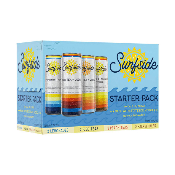 Surfside Starter Pack - 12 Oz - 8-PK - Aluminum