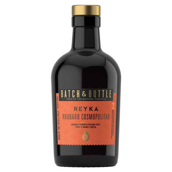 Batch & Bottle Reyka Rhubarb Cosmopolitan - 375 mL - 375ML - Glass