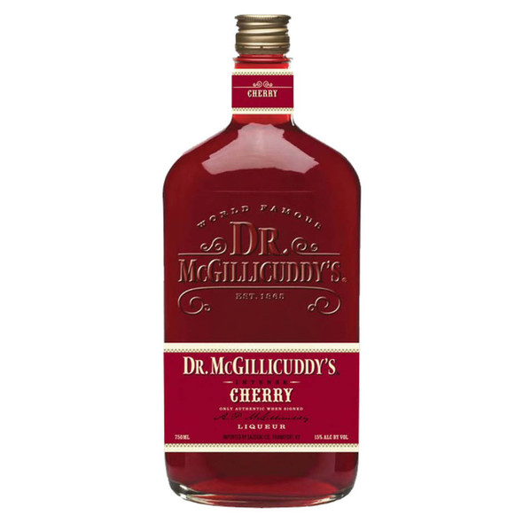 Dr. McGillicuddy's Cherry Liqueur - 750 mL - 750ML - Glass