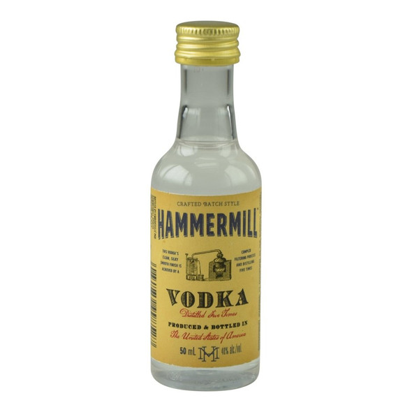 Hammermill Vodka - 50 mL - 50ML - Glass