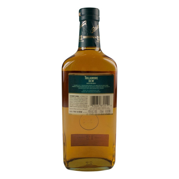 Tullamore DEW 12 Year Special Reserve Irish Whiskey - 750 mL - 750ML - Glass