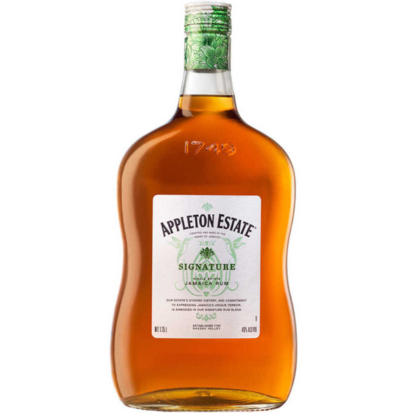 Appleton Estate Signature Blend Rum - 1.75 L - 1.75L - Glass