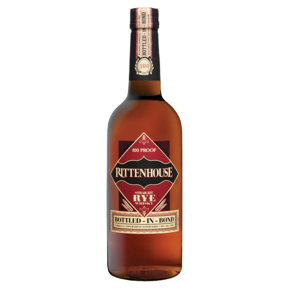 Rittenhouse Rye Whiskey - 750 mL - 750ML - Glass