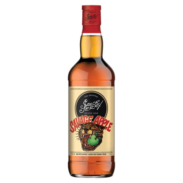 Sailor Jerry Savage Apple Rum - 750 mL - 750ML