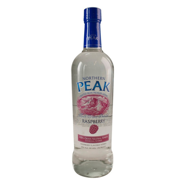 Northern Peak Raspberry Vodka - 750 mL - 750ML - Glass