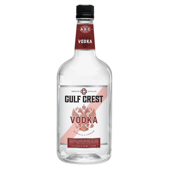 ABC Gulf Crest Vodka - 1.75 L - 1.75L - Glass