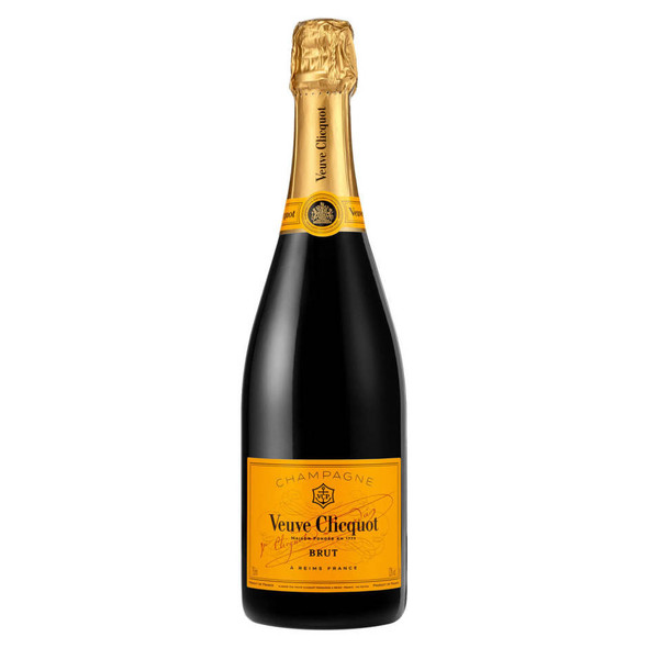 Veuve Clicquot Yellow Label Brut in Box - 750 mL - Set - Glass