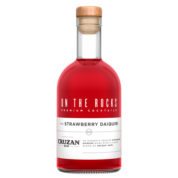 On The Rocks Cocktails The Strawberry Daiquiri - 375 mL - 375ML - Glass On The Rocks Cocktails The Strawberry Daiquiri - 375 mL - 375ML - Glass