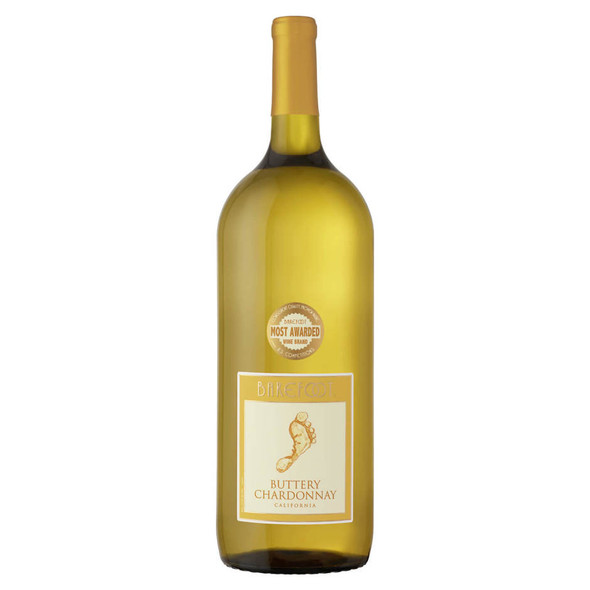 Barefoot Buttery Chardonnay - 1.5 L - 1.5L - Glass