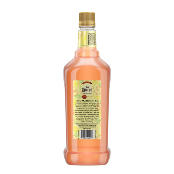 Jose Cuervo Authentic Margarita Peach Lemonade Pre Mixed Cocktail - 1.75 L - 1.75L - Plastic