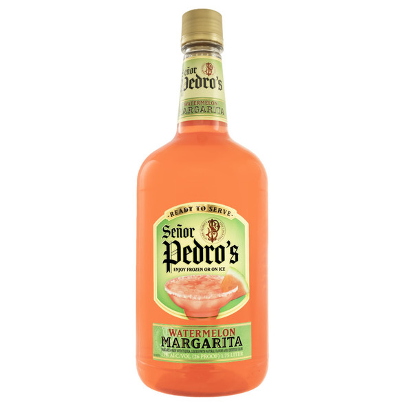 Senor Pedro's Watermelon Margarita Premixed Cocktail - 1.75 L - 1.75L - Plastic Senor Pedro's Watermelon Margarita Premixed Cocktail - 1.75 L - 1.75L - Plastic