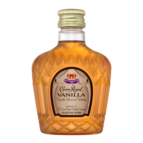 Crown Royal Vanilla Canadian Whisky - 50 mL - 50ML - Glass