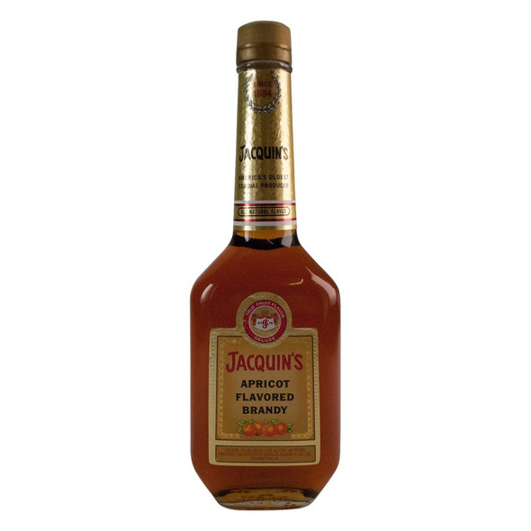 Jacquin's Apricot Brandy - 750 mL - 750ML - Glass