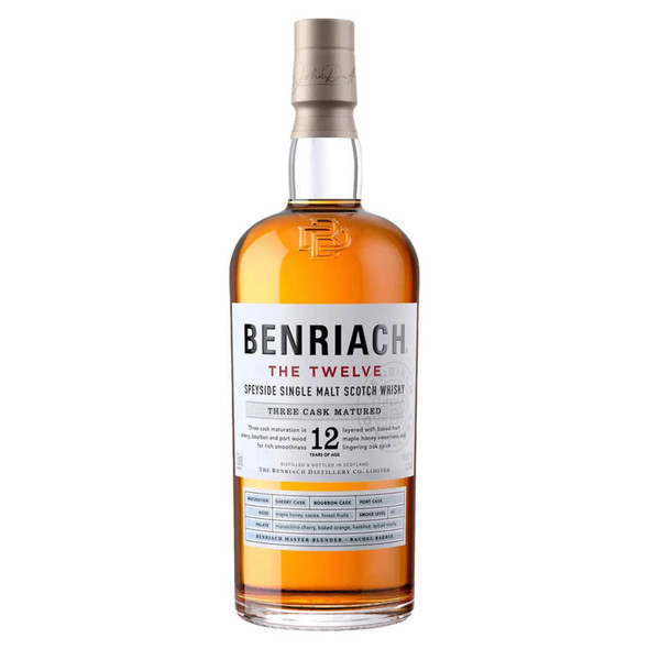 Benriach The Twelve Single Malt Scotch - 750 mL - 750ML - Glass