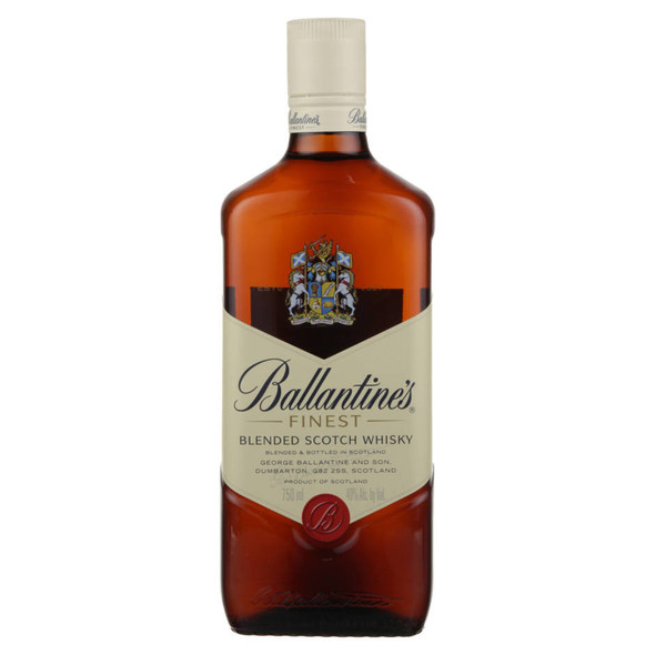 Ballantine Scotch - 750 mL - 750ML - Glass