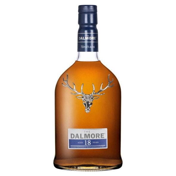 Dalmore Malt 18 Year Scotch - 750 mL - 750ML - Glass