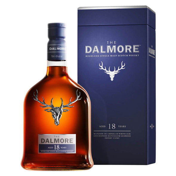 Dalmore Malt 18 Year Scotch - 750 mL - 750ML - Glass