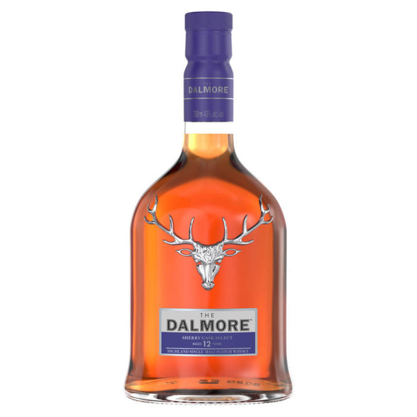 Dalmore Sherry Cask Select 12 Year Scotch - 750 mL - 750ML - Glass