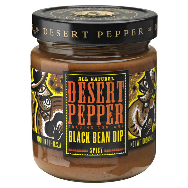 Desert Pepper Trading Co. Spicy Black Bean Dip - 16 Oz - 16OZ