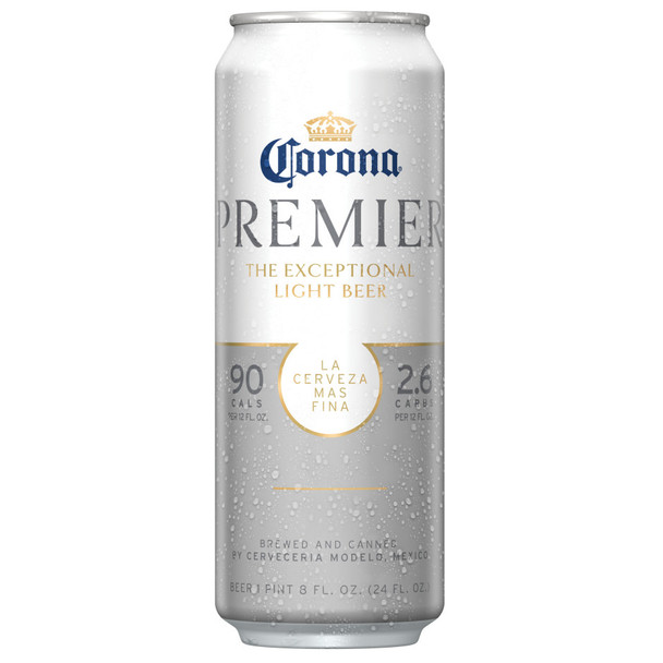 Corona Premier Mexican Lager Beer - 24 Oz - count - Aluminum