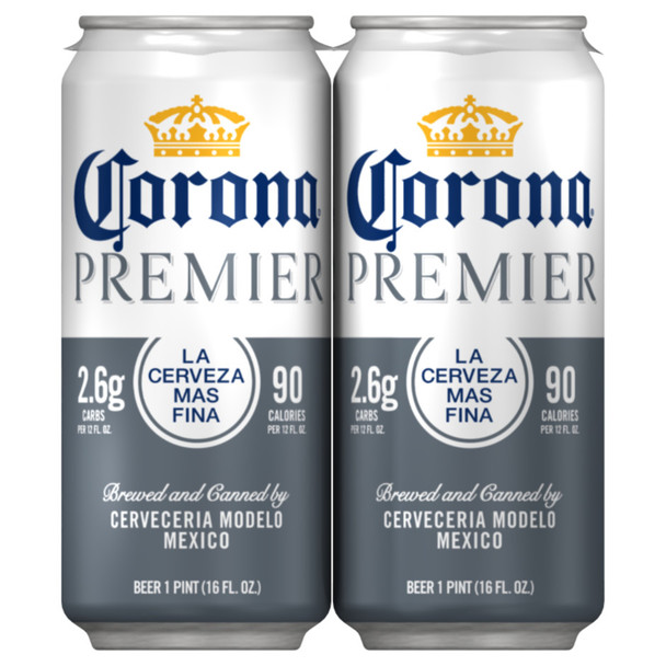 Corona Premier - 16 Oz - 4-PK - Aluminum