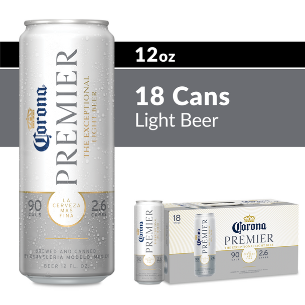 Corona Premier - 18-PK - Aluminum