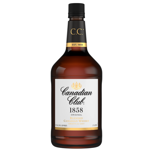 Canadian Club Whisky 1858 - 1.75 L - 1.75L - Glass