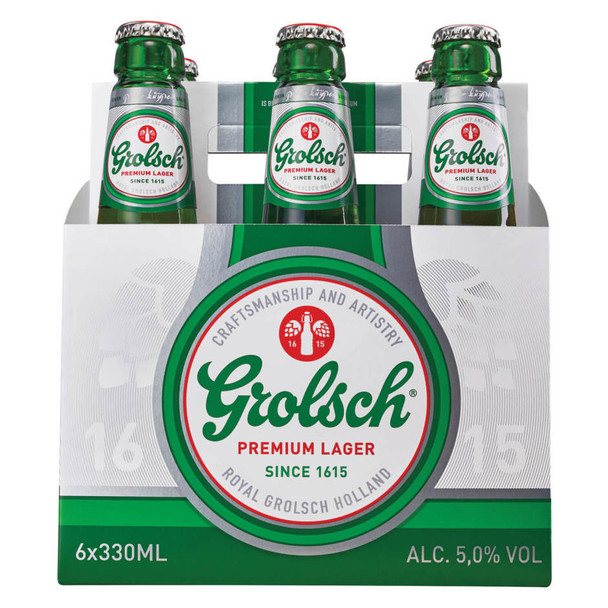 Grolsch Lager 11.2Z Bottle - 11.2 Oz - 6-PK - Glass