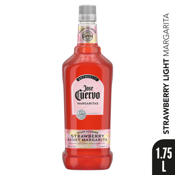 Jose Cuervo Strawberry Light Margarita - 1.75 L - 1.75L - Plastic
