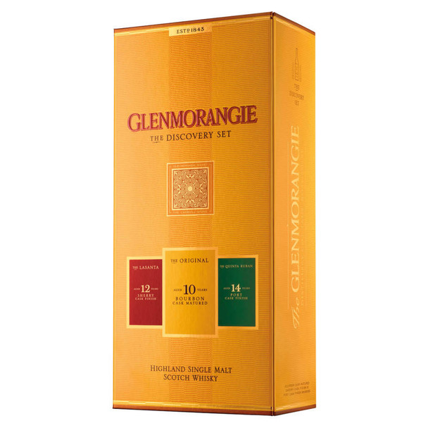 Glenmorangie Original 10 Year with Minis - 750 mL - Set - Glass